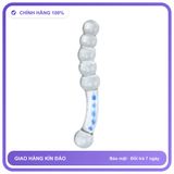 Dương vật giả Thủy Tinh 3 Cm E 5 Bi Xanh