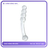 Dương vật giả Thủy Tinh 3 Cm D 4 Bi Cong