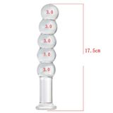 Dương vật giả Thủy Tinh 3 Cm C 5 Bi Thẳng