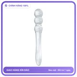 Dương vật giả Thủy Tinh 3 Cm B 3 Bi Thẳng