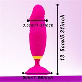 Dương vật giả có đế hít điều khiển từ xa sạc USB Boqi BQ187