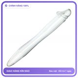 Dương vật giả Thủy Tinh Penis C Đầu Trơn