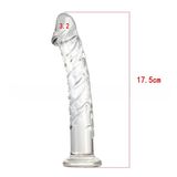Dương vật giả Thủy Tinh Penis A 1 Đầu Gân