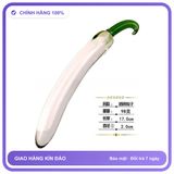 Dương vật giả Thủy Tinh Trái Cây Cà Trắng