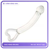 Dương vật giả Thủy Tinh Shape Trái Tim