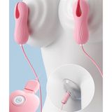 Kẹp ngực rung sạc USB MizzZee Milk Clip Tongue Licking