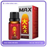 Tinh dầu chống xuất tinh sớm cương dương Max Heat Chai 10ml