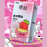Bao cao su hương thơm Nox Sure Enough Strawberry Hộp 10 cái