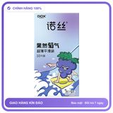 Bao cao su hương thơm Nox Sure Enough Grape Hộp 10 cái