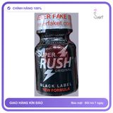 Chai hít tăng khoái cảm Popper SUPER RUSH 10ml Popper 10ml USA Rush nắp đỏ, cực mạnh, phê
