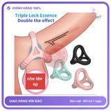 Viên uống hỗ trợ sinh lý nam Triple Lock Essence Vòng đeo dương vật, giúp cương cứng,lâu ra, chống xìu