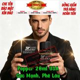 Popper 20ml USA, Hàng Chính Hãng, Dòng Mạnh Phê Lâu, Che Tên, Kín Đáo