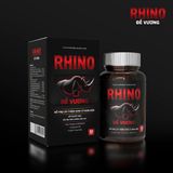 RHINO ĐẾ VƯƠNG - Viên Uống Hỗ Trợ Sinh Lý Nam Giới, Bổ Thận Tráng Dương, Tăng Testosterone 30 Viên