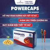 Viên uống Powercaps For Women hỗ trợ tăng cường sinh lý và cân bằng nội tiết tố nữ (30 viên) - Nutramed 834976