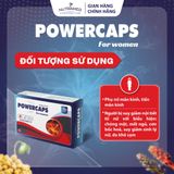 Viên uống Powercaps For Women hỗ trợ tăng cường sinh lý và cân bằng nội tiết tố nữ (30 viên) - Nutramed 834976