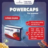 Viên uống Powercaps For Women hỗ trợ tăng cường sinh lý và cân bằng nội tiết tố nữ (30 viên) - Nutramed 834976