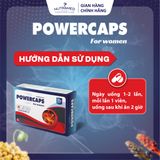 Viên uống Powercaps For Women hỗ trợ tăng cường sinh lý và cân bằng nội tiết tố nữ (30 viên) - Nutramed 834976