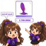 (Che Tên) Máy Rung Hậu Môn Lelo Surfer Originals — Chân Đế Loe, Kết Nối App Cao Cấp Bảo Đảm