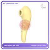 (Che Tên) Máy Rung Hút Âm Vật Blenva Blyss — 10 Chế Độ Xung Khí, Không Cọ Xát Lên Da Hộp Trắng Kín