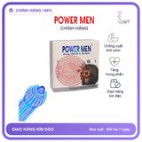 (Che Tên) Bao Cao Su Kéo Dài Thời Gian Siêu Gai Power Men Nhím Xù Hộp Trắng Kín