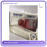 (Che Tên) Bao Cao Su Kéo Dài Thời Gian Siêu Gai Power Men Nhím Xù Hộp Trắng Kín
