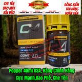 Popper C4 USA 40ml, Giúp Tăng Cường Khoái Cảm, Cực Mạnh, Phê Lâu, Cho Người Lờn , che tên