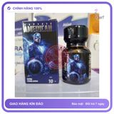 Chai hít tăng khoái cảm Popper Captain American 10ml Popper 10ml Usa, Cực Mạnh, Phê Lâu, Ko Nhức Đầu, che tên sản phẩm bảo mật kín đáo
