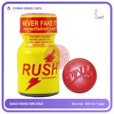 Chai hít tăng khoái cảm Popper RUSH 10ml Hàng công ty Popper 10ml Dòng Truyền Thống, Cao Cấp, Cực Mạnh, che tên sản phẩm bảo mật kín đáo