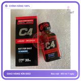 Chai hít tăng khoái cảm Popper C4 30ml Popper 30ml USA, Giá Sỉ, che tên sản phẩm bảo mật kín đáo