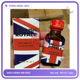 Chai hít tăng khoái cảm Popper ENGLISH ROYALE 30ml Popper 30ml, giá sỉ, che tên sản phẩm bảo mật kín đáo,0627934