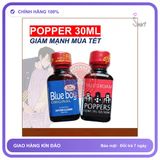 Chai hít tăng khoái cảm Popper Blue boy 30ml che tên sản phẩm bảo mật kín đáo Combo 2 chai Popper 30ml USA, Hàng Chính Hãng, Cực Mạnh, Phê Rất Lâu, Sa