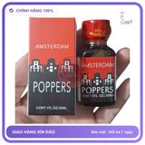 Chai hít tăng khoái cảm Popper Amsterdam 30ml Popper Amsterdam Chính Hãng Chai 30ml, cực mạnh,phê tới não, che tên sản phẩm bảo mật kín đáo