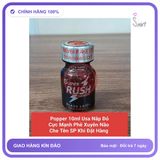 Chai hít tăng khoái cảm Popper SUPER RUSH 10ml Popper 10ml usa nắp đỏ, truyền thống, sale giá sốc, che tên sản phẩm bảo mật kín đáo