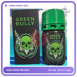 Chai hít tăng khoái cảm Popper GREEN BULLY 40ml Popper Đầu Lâu Mỹ 40ml Chính Hãng Cực Mạnh