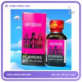 Chai hít tăng khoái cảm Popper AMSTERDAM 30ml Popper 30ml USA, Dòng Cao Cấp, Phê Lâu, Ko Nhức Đầu, Ko Bỏng Mũi, che tên sản phẩm bảo mật kín đáo