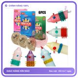 Bao cao su Lang Qi Bao cao su đôn gân gai, chính hãng, che tên sản phẩm bảo mật kín đáo, hộp 6 cái