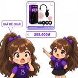 POWERUP Máy tập tăng kích thước dương vật, rất hiệu quả, che tên sản phẩm bảo mật kín đáo