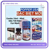 Chai hít tăng khoái cảm Popper AMERICA 50ml Popper combo 50ml cực mạnh chi ng lờn