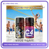 Chai hít tăng khoái cảm Popper POPPER TOP 40ml Popper 40ml USA, Combo ChonTop Bot, Cực Mạnh, Phê Lâu