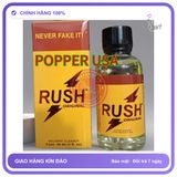 Chai hít tăng khoái cảm Popper RUSH 30ml Popper 30ml USA, sỉ lẻ giá tốt, che tên sản phẩm bảo mật kín đáo