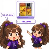 Chai hít tăng khoái cảm Popper RUSH 30ml Popper 30ml USA, sỉ lẻ giá tốt, che tên sản phẩm bảo mật kín đáo