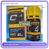 Chai hít tăng khoái cảm Popper MAIN COMPONENTS 40ml Combo 2 popper c4 40ml, siêu tiết kiệm, sale