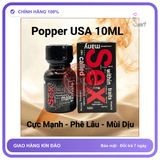Chai hít tăng khoái cảm Popper 10ml Popper 10ml, cho ng lờn, kích thích mạnh mẽ, phê lâu hơn, mùi hương dịu, dễ hít