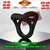 (Che Tên) Vòng Đeo Dương Vật, 3 Cạnh,Cao Su Co Giãn Cao Cấp,Không Bị Đứt 