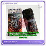 Chai hít tăng khoái cảm Popper POPPERS 40ml Chai Hít Popper 40ml USA, Tác Dụng Nhanh, Phê Lâu Kéo Dài, che tên sản phẩm bảo mật kín đáo