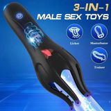 Máy Liếm Quy Đầu Endurelix Wave Lưỡi Silicone Chuyển Động Sóng, 10 Chế Độ