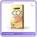 Bao cao su Meleon 001 Ultra Thin siêu mỏng nhiều gel hộp 12 cái