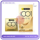 Bao cao su Meleon 001 Ultra Thin siêu mỏng nhiều gel hộp 12 cái