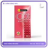 Bao cao su Meleon 001 Passion Particle hạt nổi kích thích hộp 10 cái