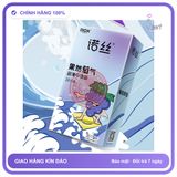 Bao cao su Nox Sure Enough Grape hương nho siêu mỏng hộp 10 cái